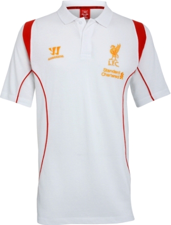LIVERPOOL 2012/13 RED TRAINING POLO BY WARRIOR SIZE MEN'S MEDIUM BRAND NEW 